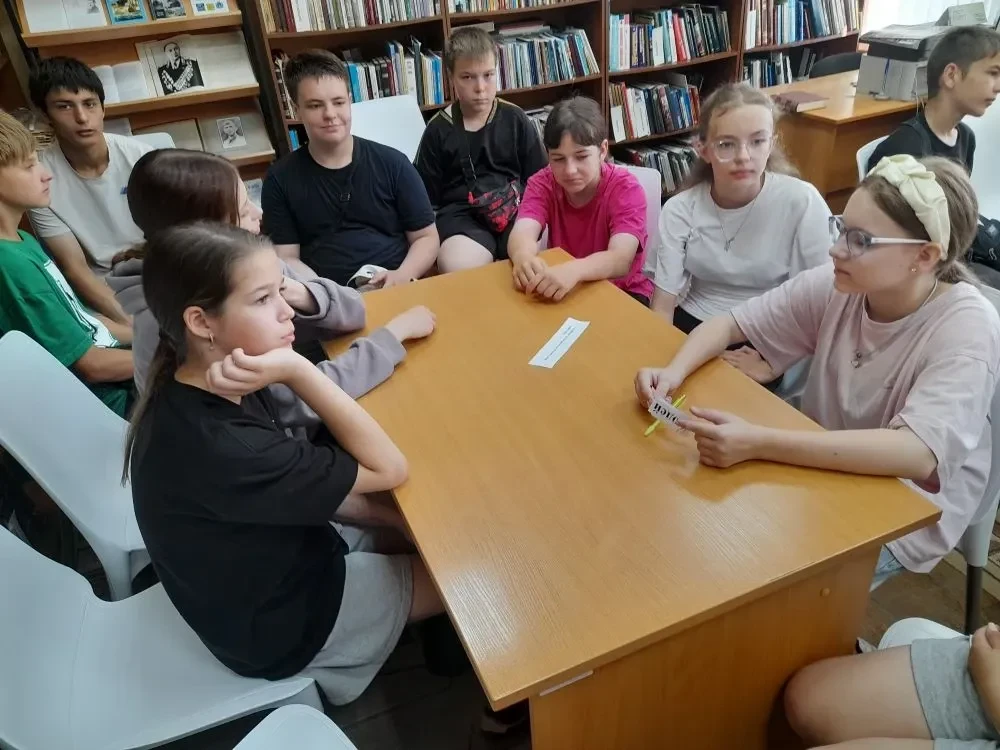 На  девятый день в лагере дневного пребывания с направленностью «Общественно-полезный труд» после за