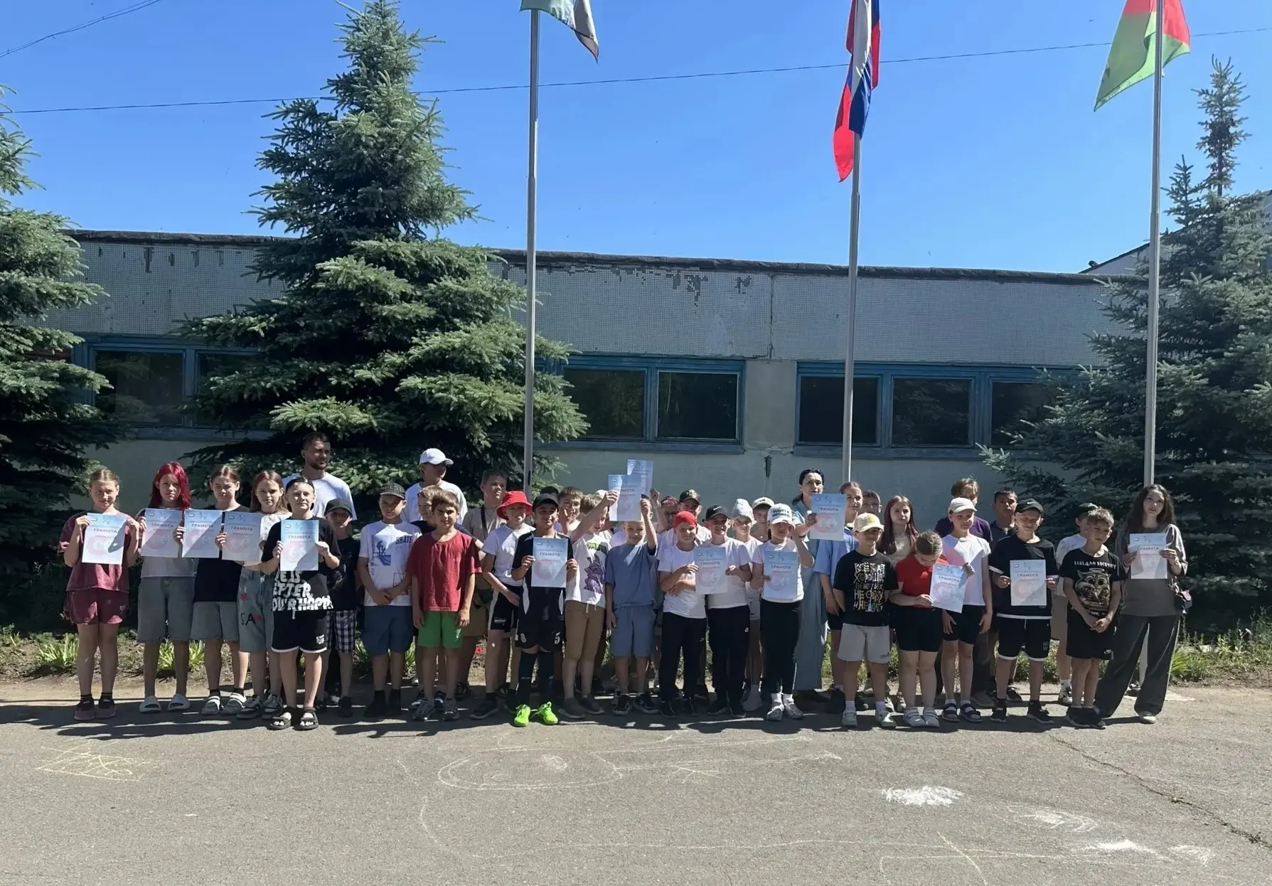 💥💥💥 Наши Наноградцы🌈 показали хороший результат в Спортакиаде лагерей общеобразовательных учрежд