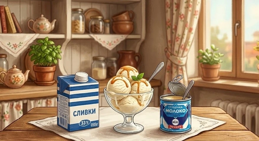 🍦Мороженое — это символ лета, каникул и беззаботности. Оно всегда к месту: в жару, в печаль, в радо
