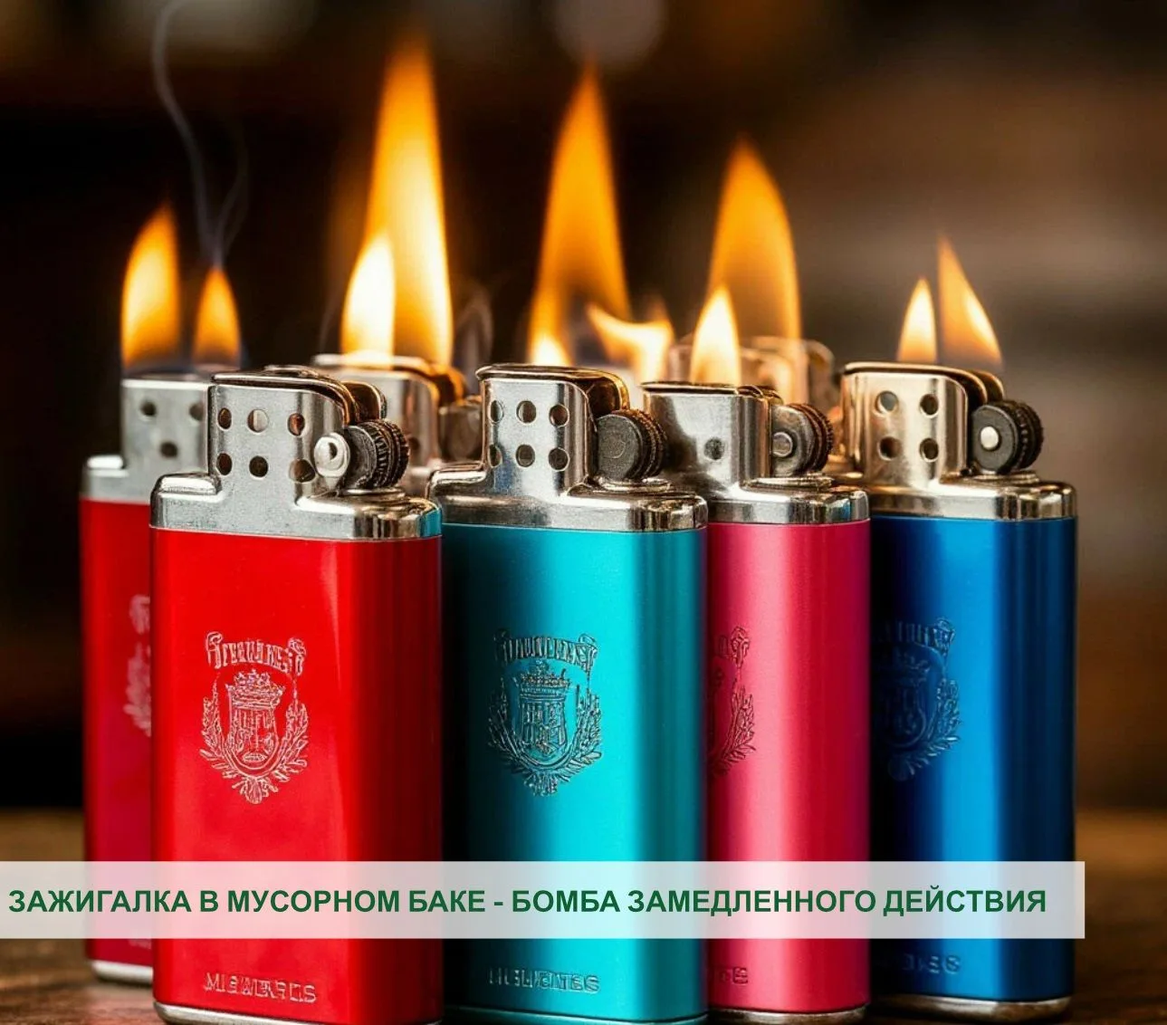 🔥 Почему зажигалка в мусорном баке — это бомба замедленного действия?
 
Дорогие жители! Региональны