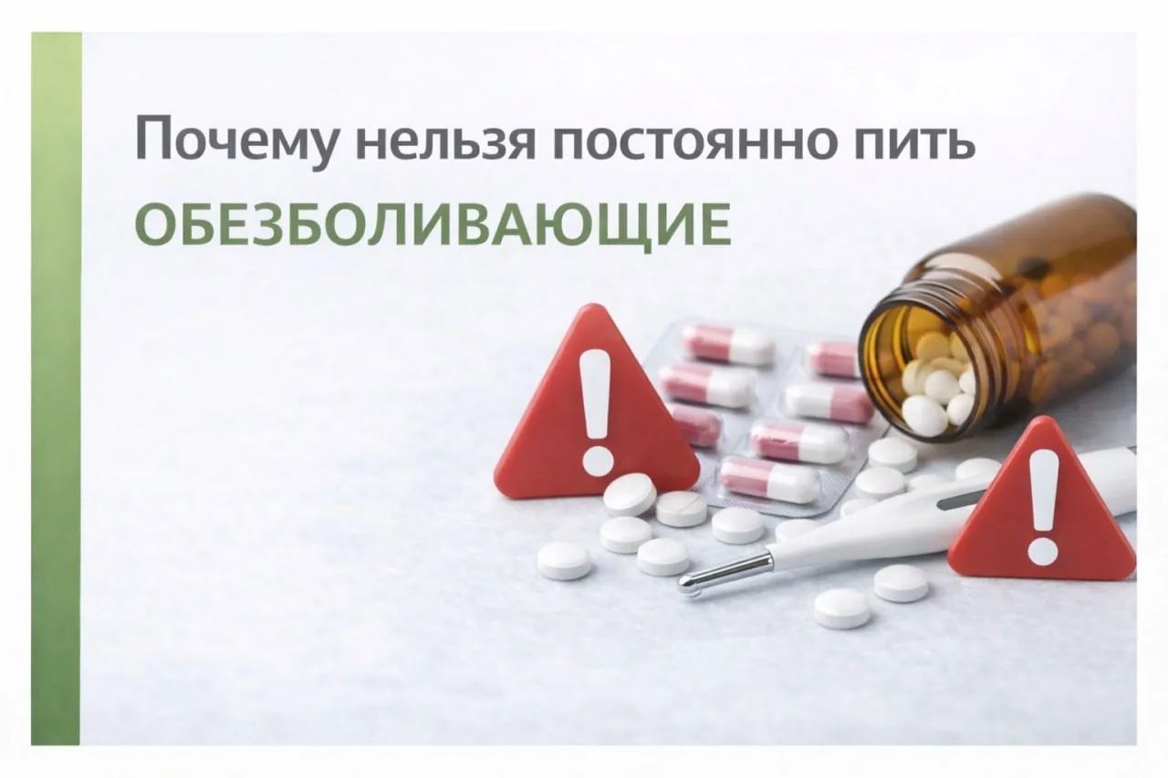 ❓Почему нельзя постоянно пить обезболивающие

Многие привыкли при любой боли сразу пить таблетки. Но