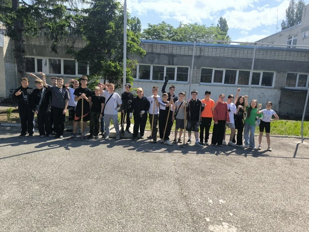 ☘️Школьный двор всегда в поле зрения учеников, родителей и учителей. Это не только часть образовател