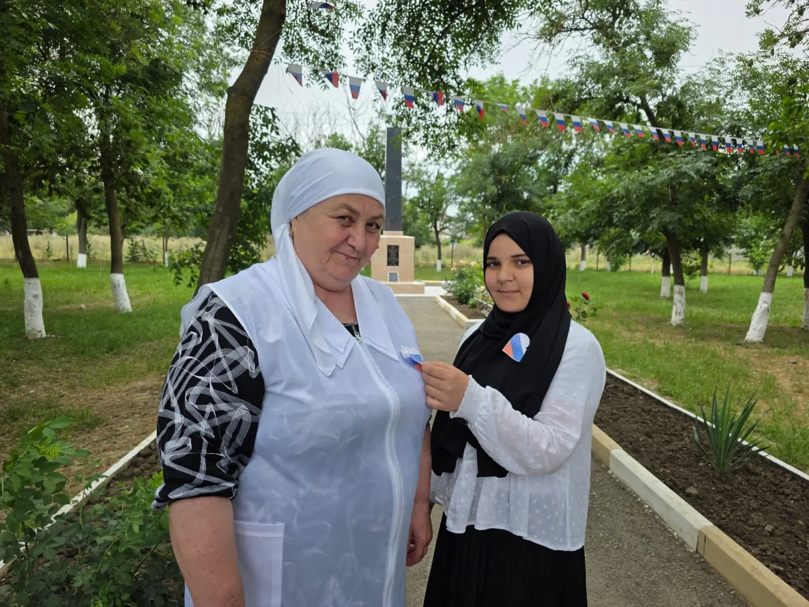 Учащиеся МКОУ "Новосельская СОШ" приняли участие в мероприятии "Сердце России" в рамках Всероссийско