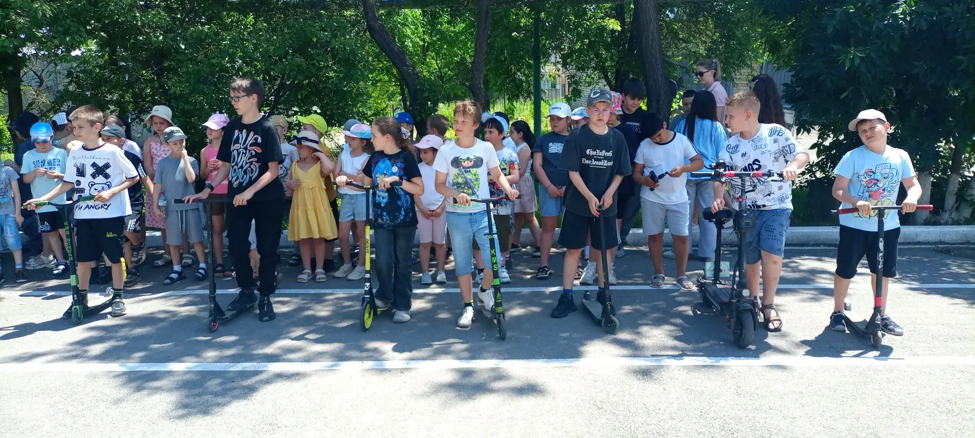 🚦10 июня для воспитанников лагеря «Радуга» под  руководством педагога  Шульга О.С. ребята отправили