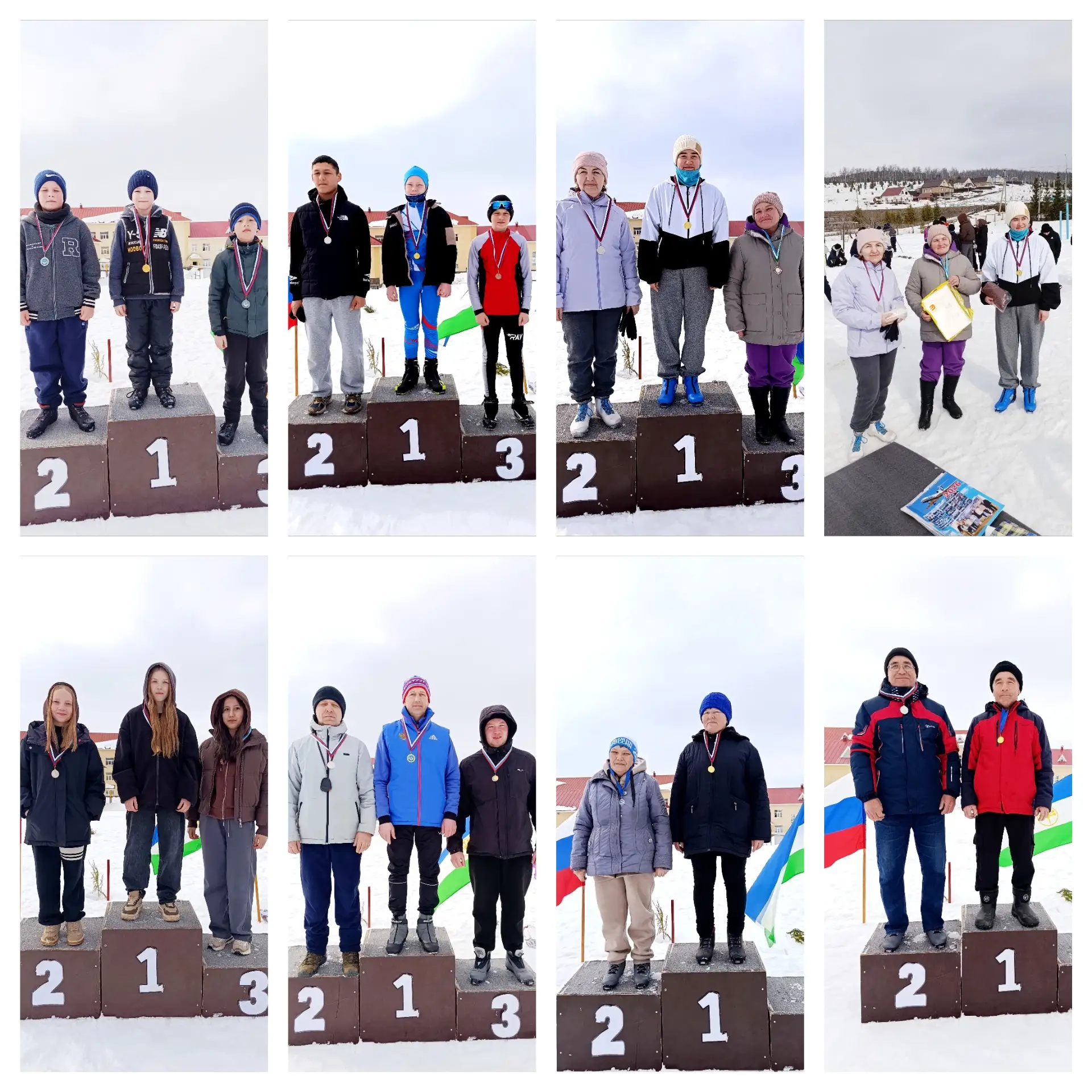 2️⃣1️⃣марта (ежегодно) в нашем районе прошли традиционные соревнования🎿⛷️ по лыжным гонкам на призы