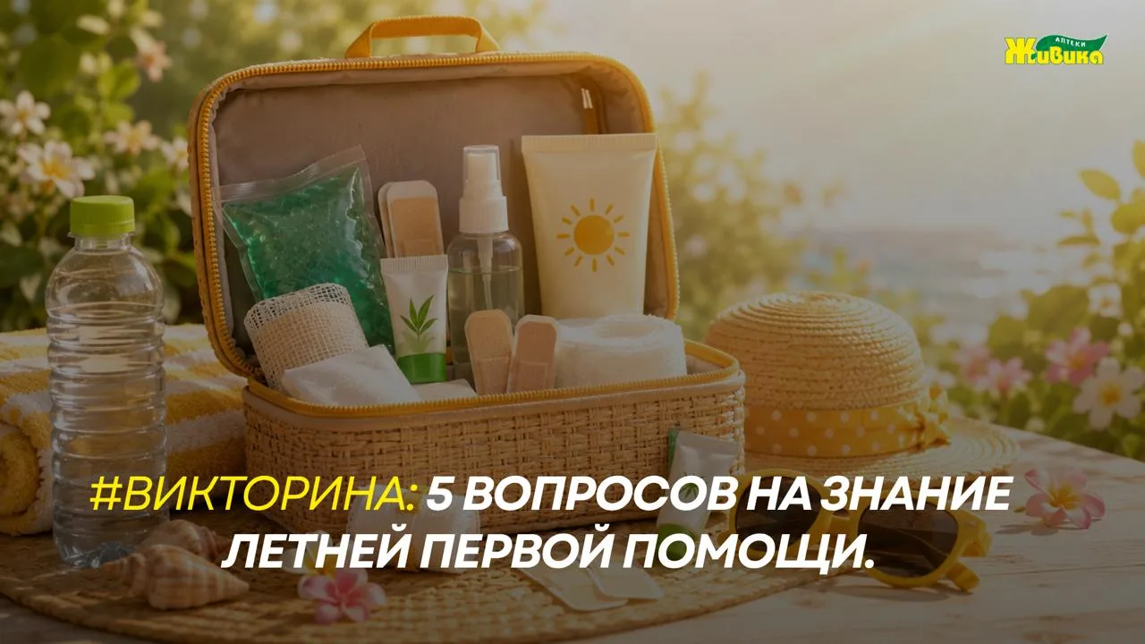 Проверим, насколько вы готовы к лету? ☀️

Собрали короткую викторину «5 вопросов на знание летней пе