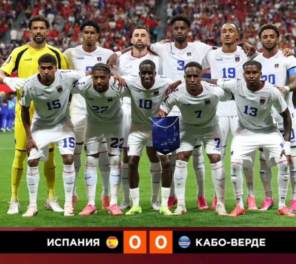 Наш Кевин Ленини вышел в стартовом составе 🇨🇻 и провёл на поле весь матч 💪🏻

Поздравляем с таким