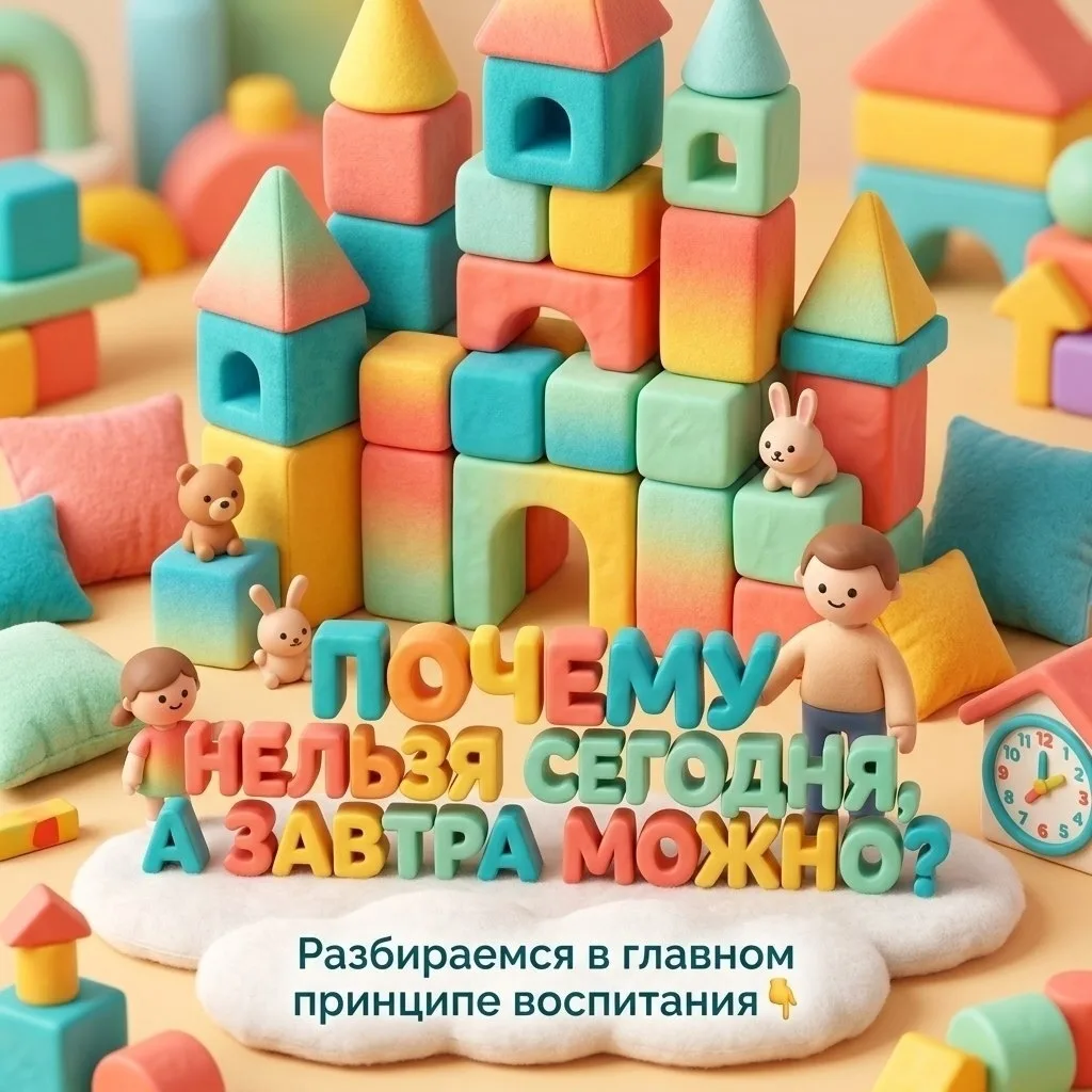 «Сегодня можно, а завтра нельзя»: почему эта фраза — враг детского спокойствия 🌪️

Дорогие родители