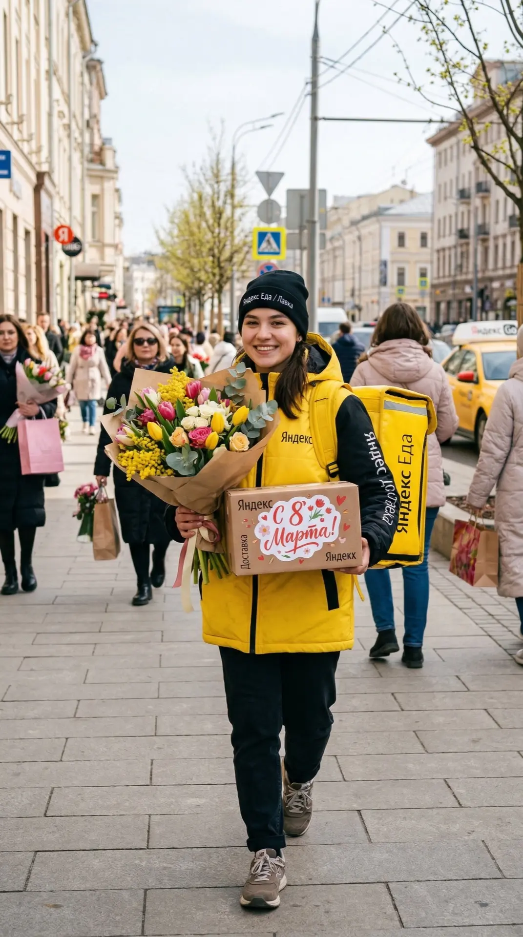 С 8 Марта, наши девушки-водители и курьеры! 🌷🌷🌷

Сегодня поздравляем всех девушек и женщин с Межд