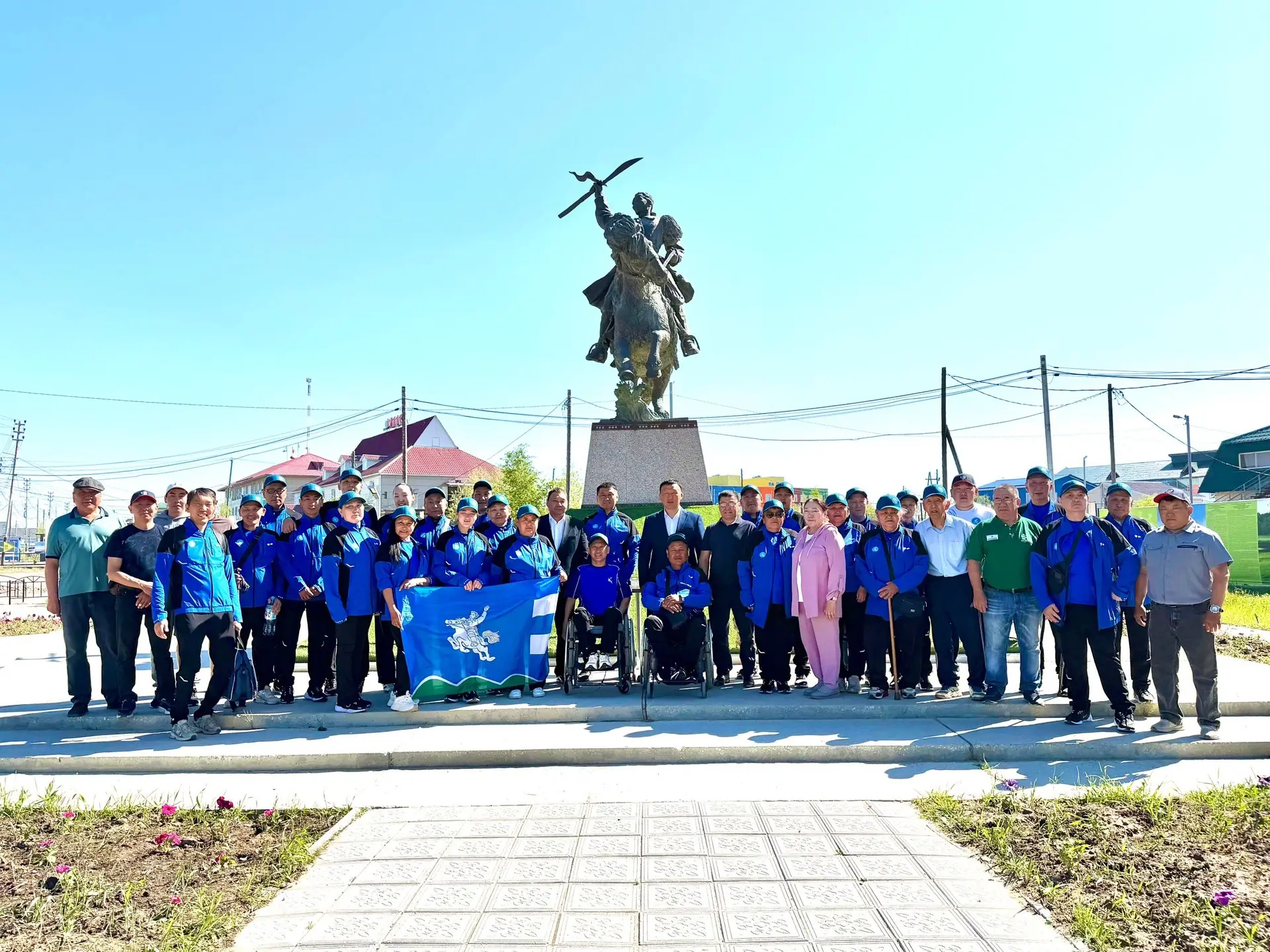 🔹Бүгүн, «Дьулуур» XV спорт адаптивнай көрүҥнэригэр өрөспүүбүлүкэтээҕи спартакиадаҕа хамаандабытын а