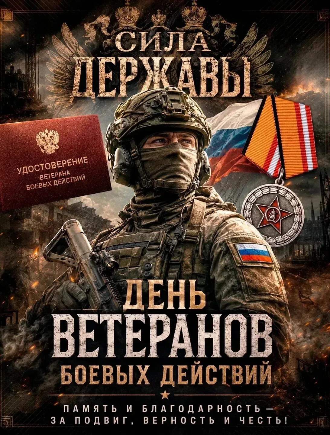 🇷🇺 С Днём ветеранов боевых действий

Сегодня мы отдаём дань уважения тем, кто с оружием в руках за