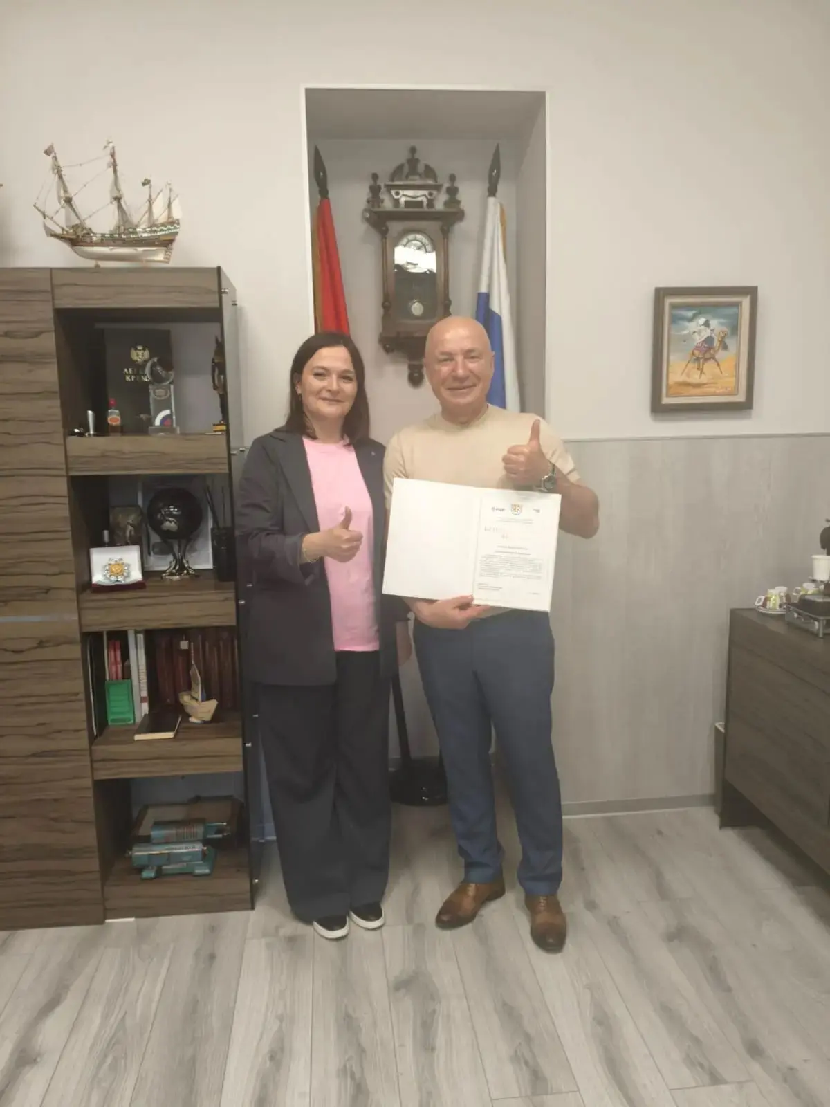Наш генеральный директор Ирина Голубцова посетила производственную площадку компании «ФАВОР-ГАРАНТ»,