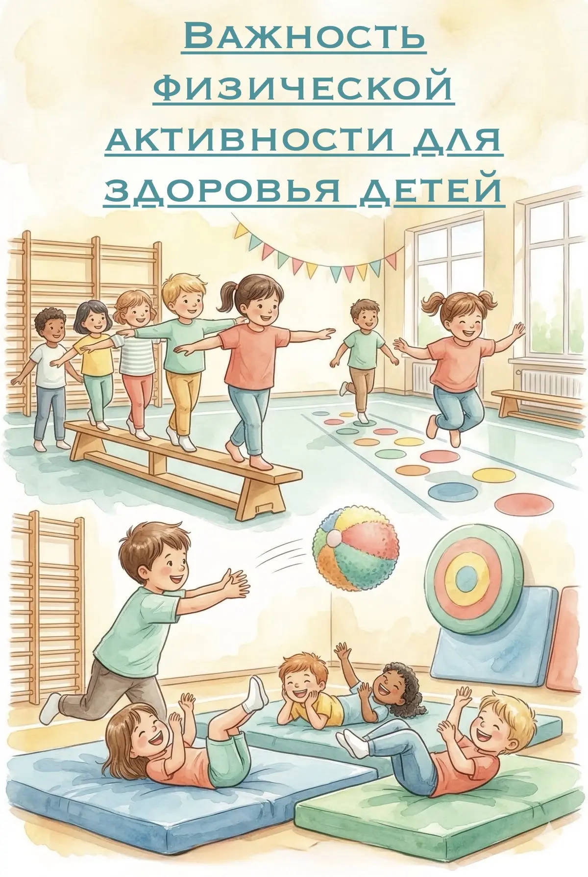 О важности физической активности для здоровья детей

Физическая активность - одно из важнейших соста