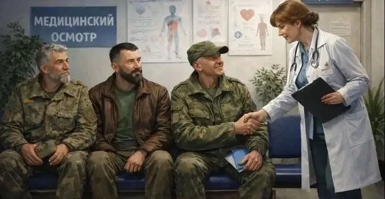 Диспансеризация участников СВО!
Что даёт осмотр:
✅ Ранние признаки заболеваний, скрытых после ранени