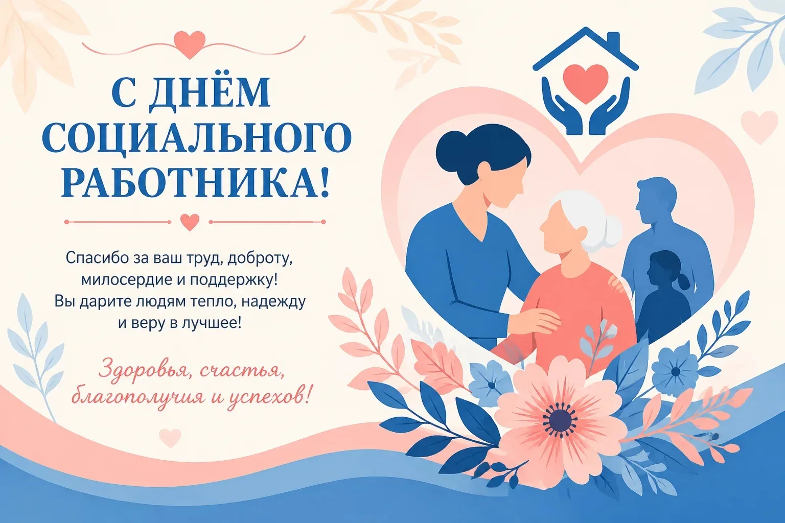 Уважаемые сотрудники и ветераны социальной службы! 

Сердечно поздравляю вас с профессиональным праз