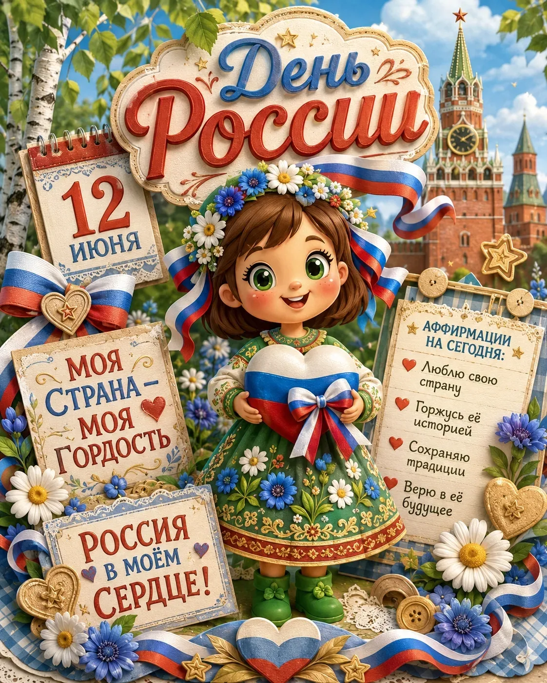 🇷🇺 С Днём России, 
дорогие наши мамы, папы, бабушки и дедушки, и конечно же наши друзья !
От лица 