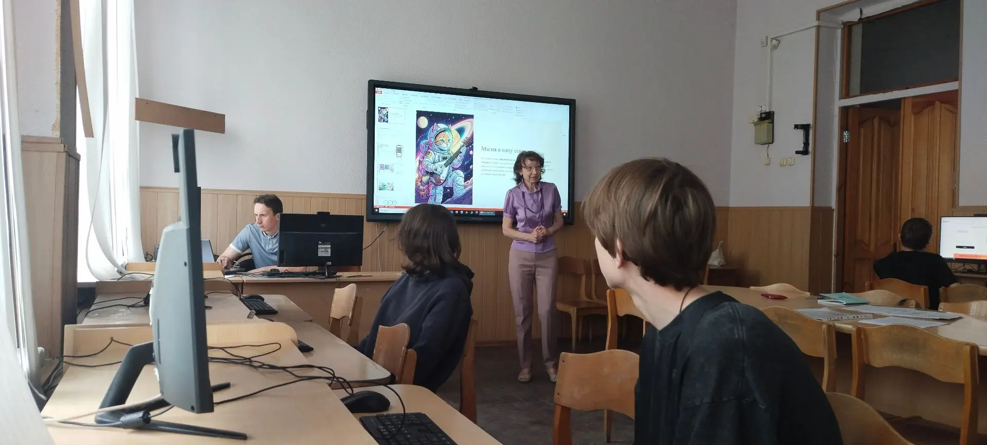 В рамках летней инженерной школы лицеиты продолжают знакомится с Пензенским государственным архитект