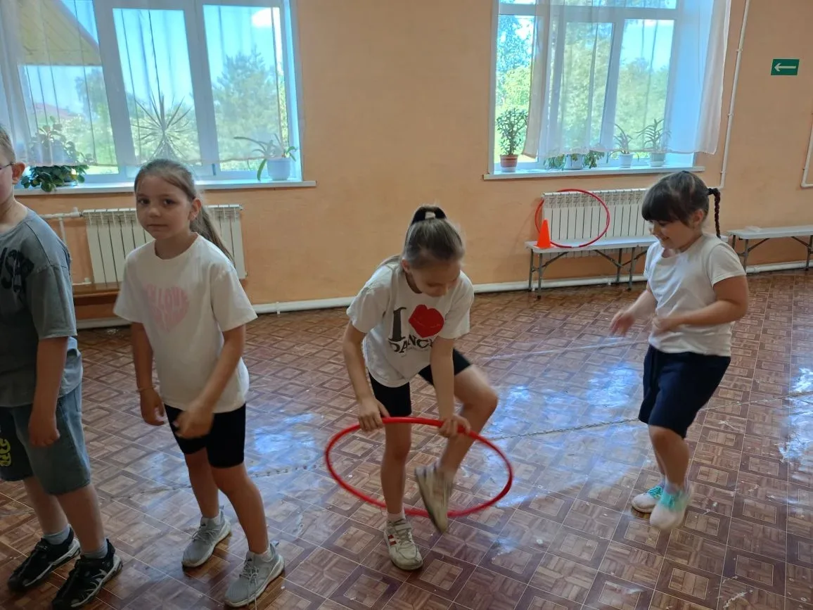 Сегодня в нашем лагере "День спорта"