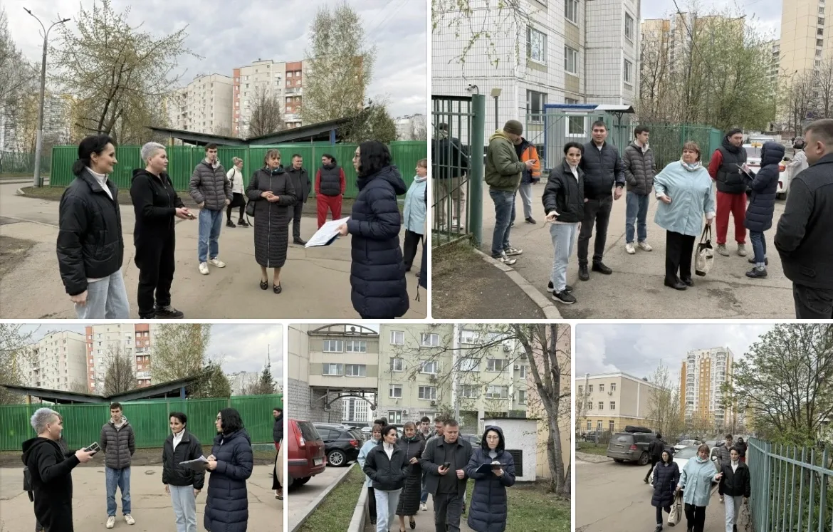 Сегодня, 18.04.2026 в 11:00, состоялся очередной еженедельный обход территории района Выхино-Жулебин