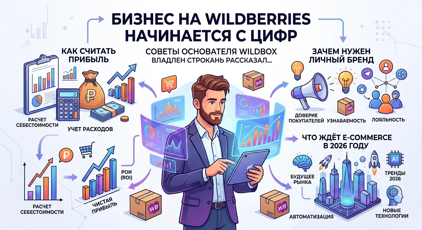 📰 Новая статья в блоге FulFlix

Бизнес на Wildberries начинается с цифр: советы основателя Wildbox

