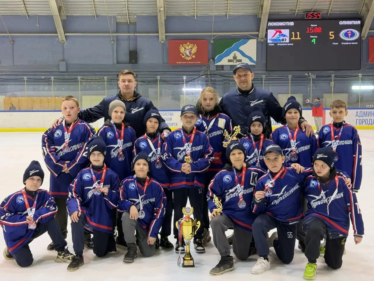 📰 Интересная новость этой недели🔥

🥇 Буревестник 2016 - победители турнира в Бердске! 🏒

Наши ре
