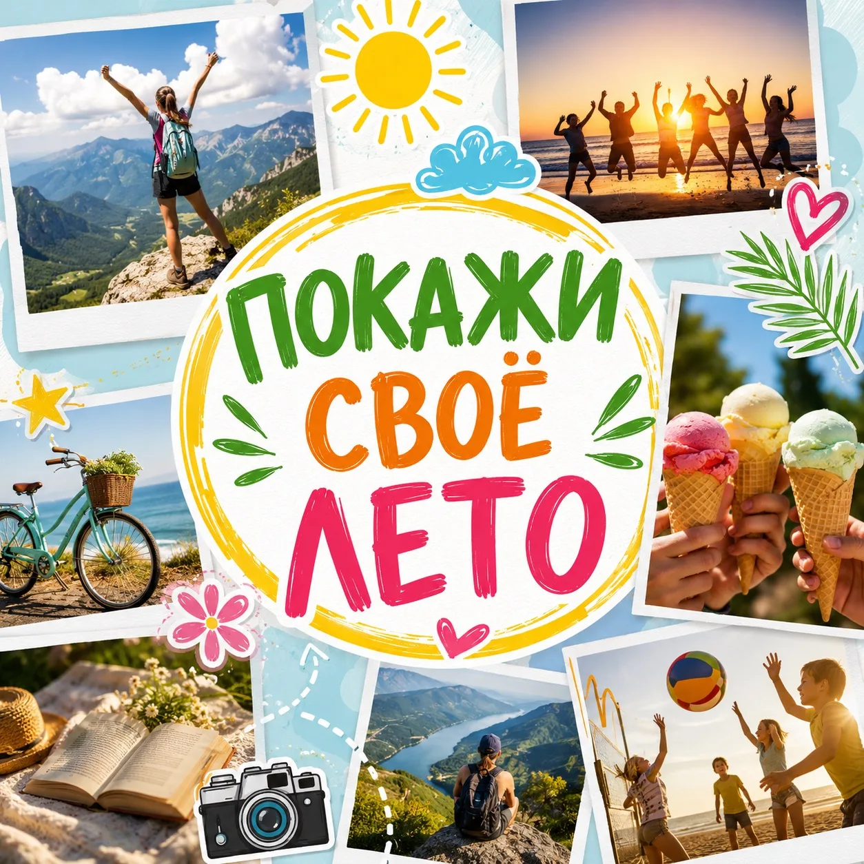 ☀️ Лето уже в самом разгаре!

Наверняка у многих из вас появились первые яркие фотографии: прогулки,