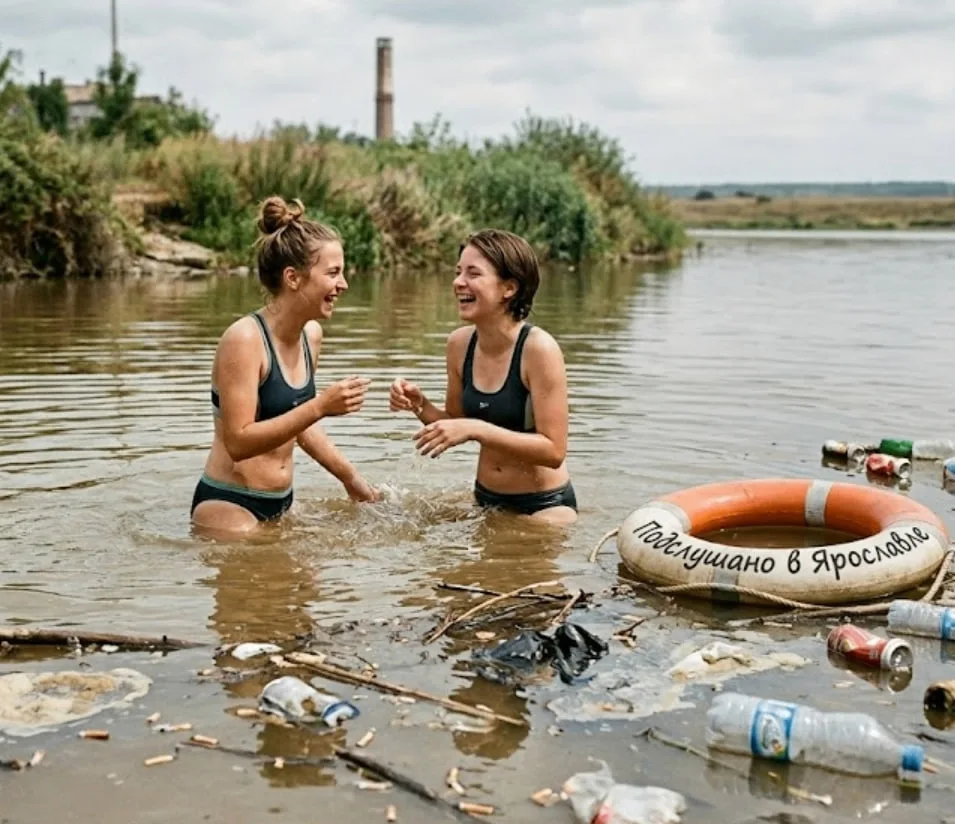Вода загажена.

В Ярославле не осталось мест для официального купания.

8 июня сообщалось, что санит