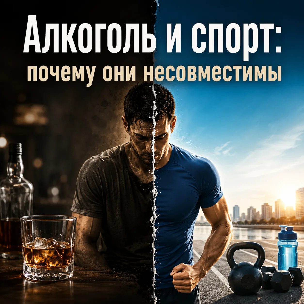 Кажется, что бокал пива после тренировки — это награда? На самом деле это саботаж ваших же усилий.

