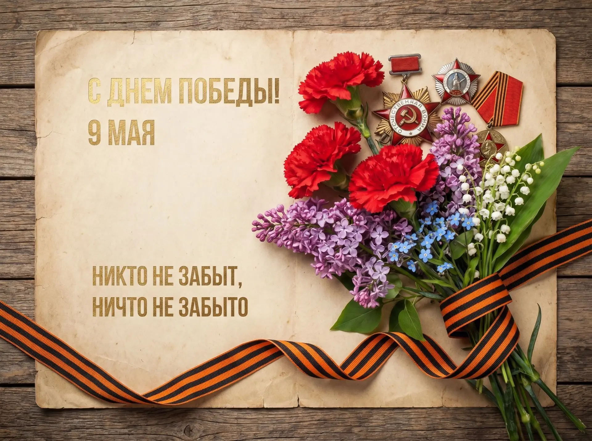 Поздравляем с Днём Победы!
9 Мая — священная дата в истории нашей страны, символ мужества, стойкости