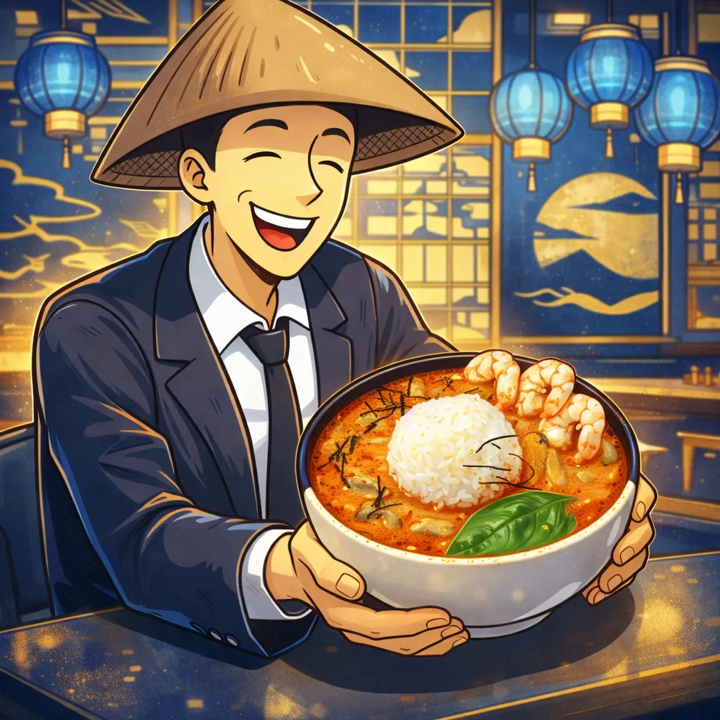 🥘 🦐 Тот самый Том-ям с креветками и кальмаром возвращается в Почтальон суши!
Насыщенный бульон, св