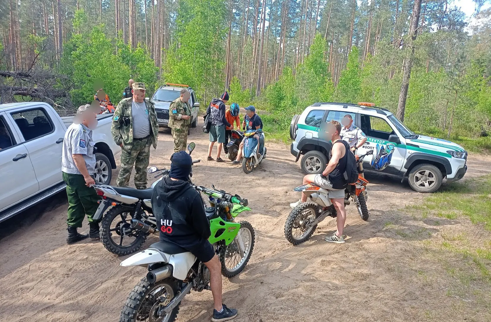 📍С приходом настоящего летнего тепла нарушений режима особой охраны на ООПТ стало больше. Только за
