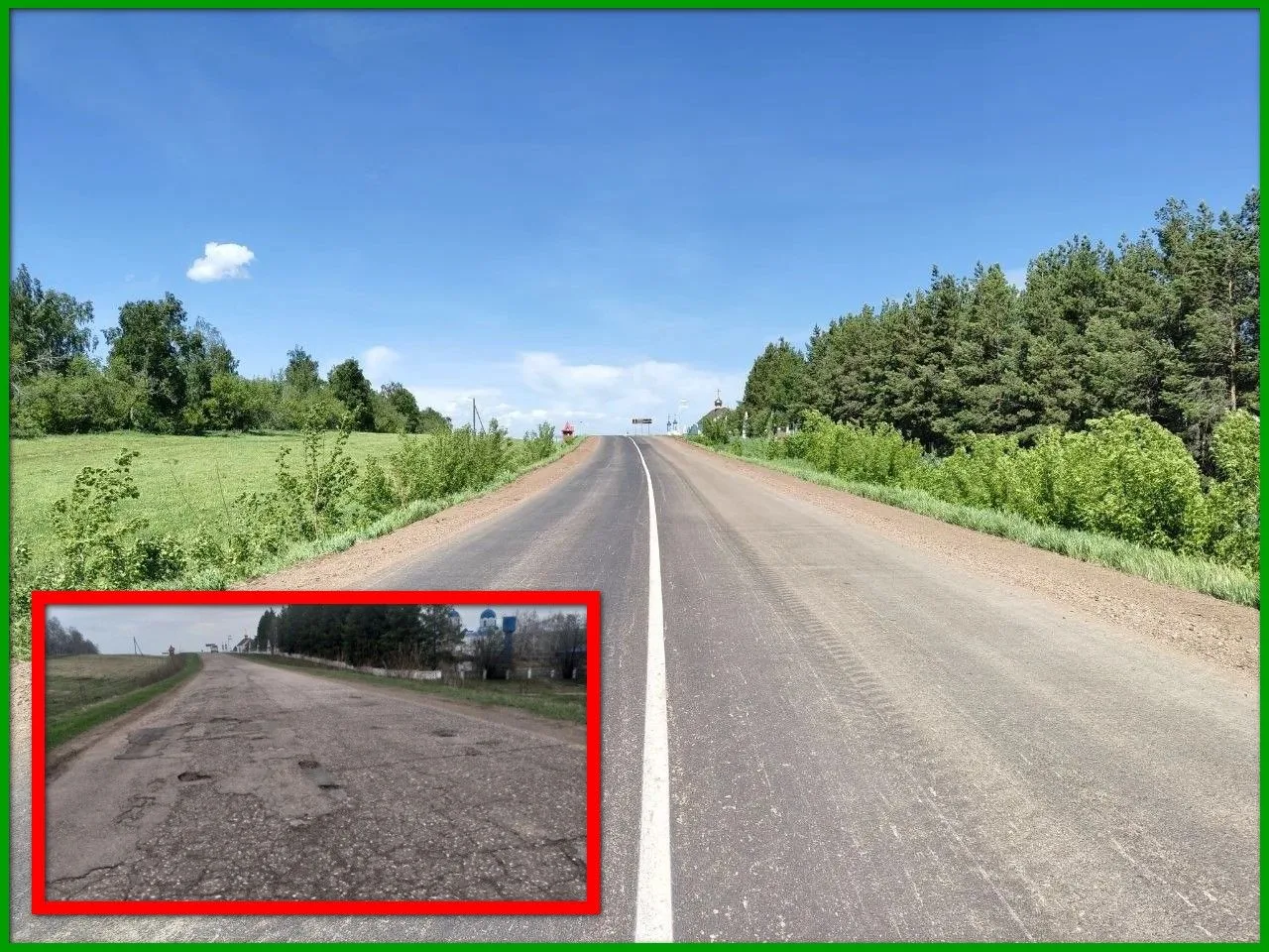 📍В Федоровском районе восстановили дорогу рядом с д. Новомихайловка. В рамках содержания здесь обно