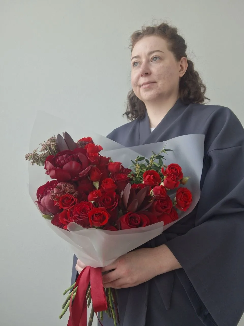 Стоимость: 7150 ₽

Состав:
•роза куст
•леукадендрон
•физокарпус
•амми
•розы
•эвкалипт
•пионы



Ждем