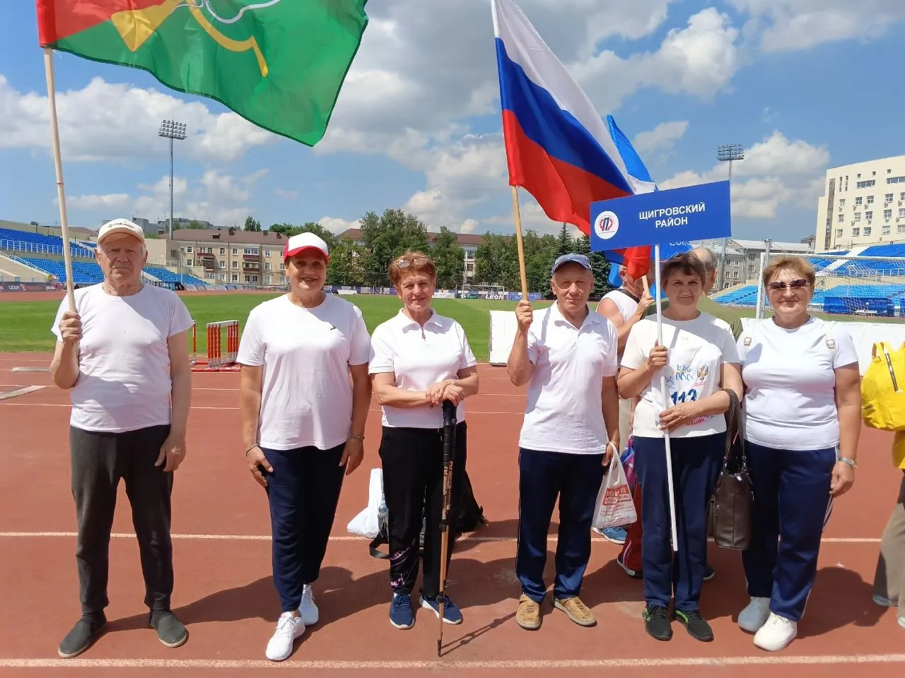 Щигровцы - бронзовые призеры Спартакиады!
Запоминающимся, ярким  спортивным праздником стали для спо