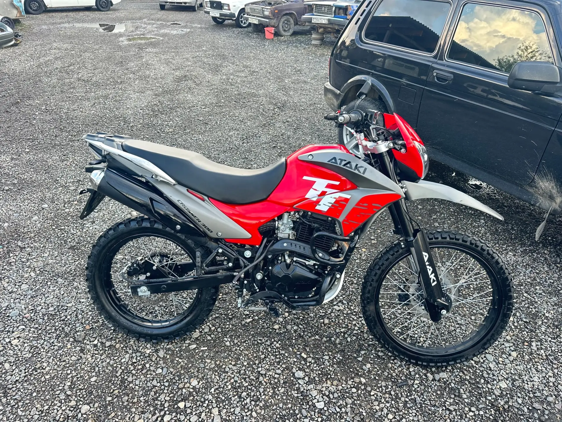 🏍Продам отличный мотоцикл ATAKI CROSSER 300 
⚒мот в отличном состоянии, пробег 600 км , покупался н