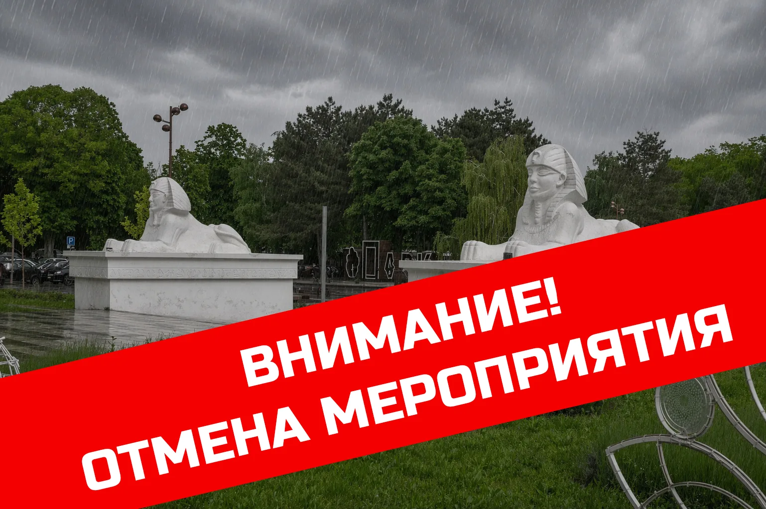 📢 Внимание!

В связи с неблагоприятными погодными условиями отменяются все запланированные мероприя