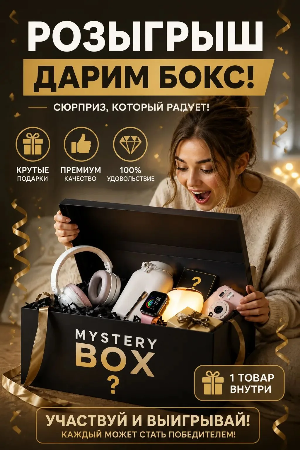 Мы решили объединится и подарить бокс❤
​
📢 Подпишитесь на каналы:
• Одно Целое 💙
• Wb и прочие дел