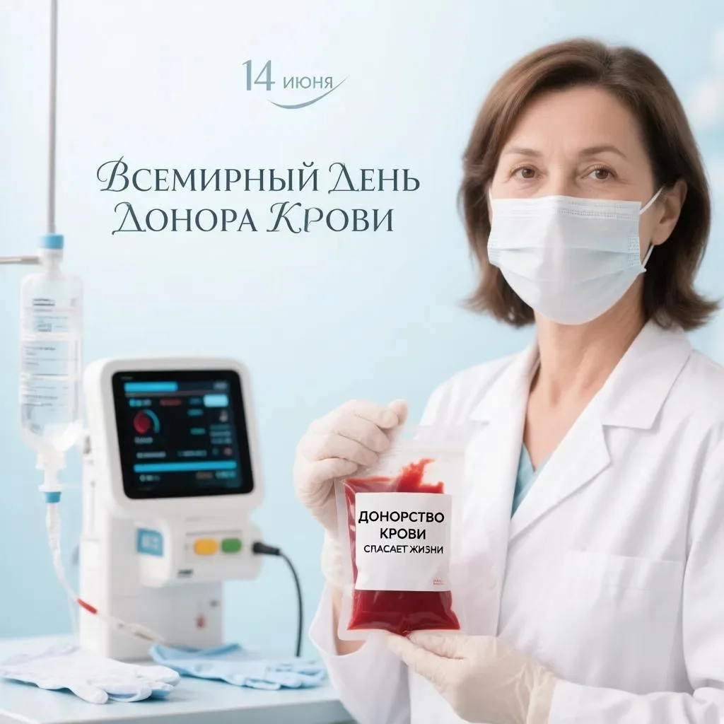 🌍ВСЕМИРНЫЙ ДЕНЬ ДОНОРА КРОВИ 
Каждый год 14 июня отмечается Всемирный день донора крови. Само слово