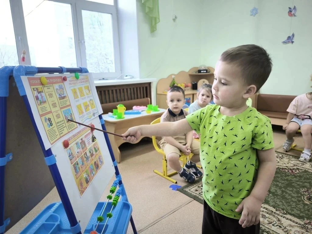 В рамках недели по формированию культуры безопасного труда, в группе № 801.2  "Колокольчик" прошло п