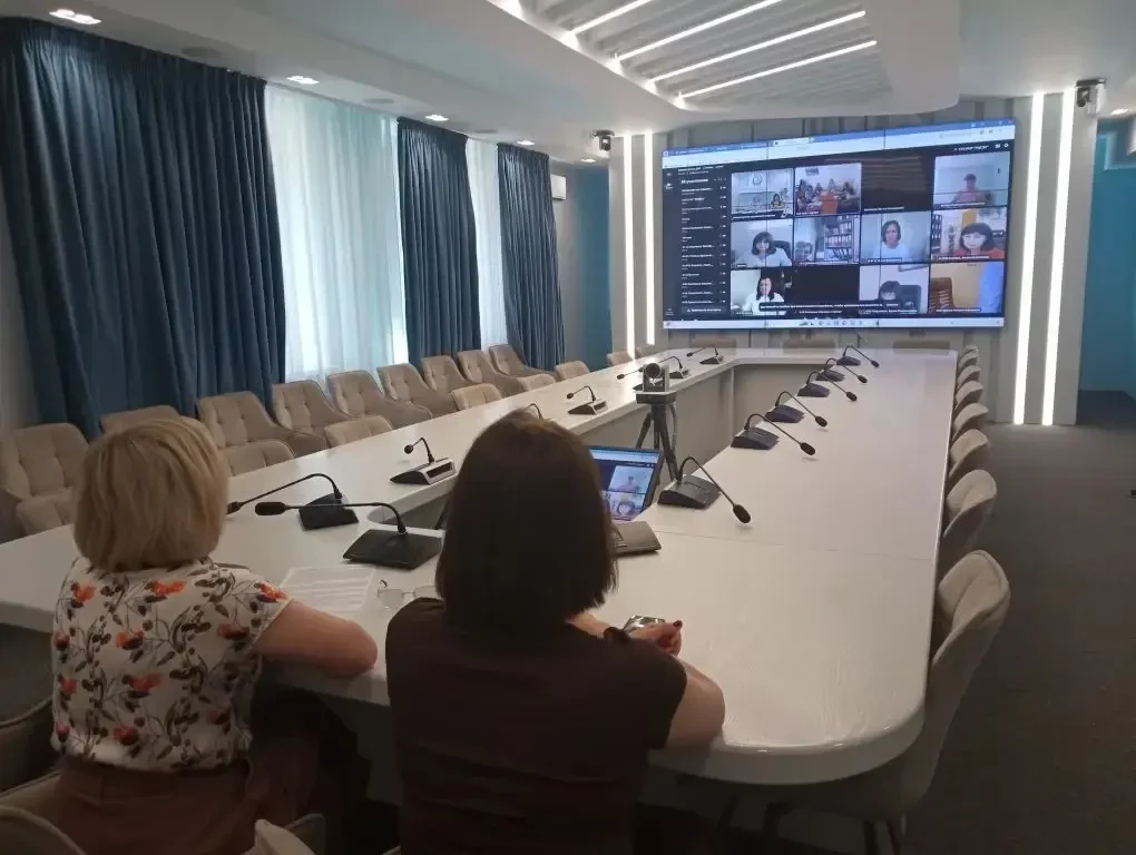 Министр социальной политики Липецкой области обсудила с коллегами из ЛНР вопросы реализации социальн