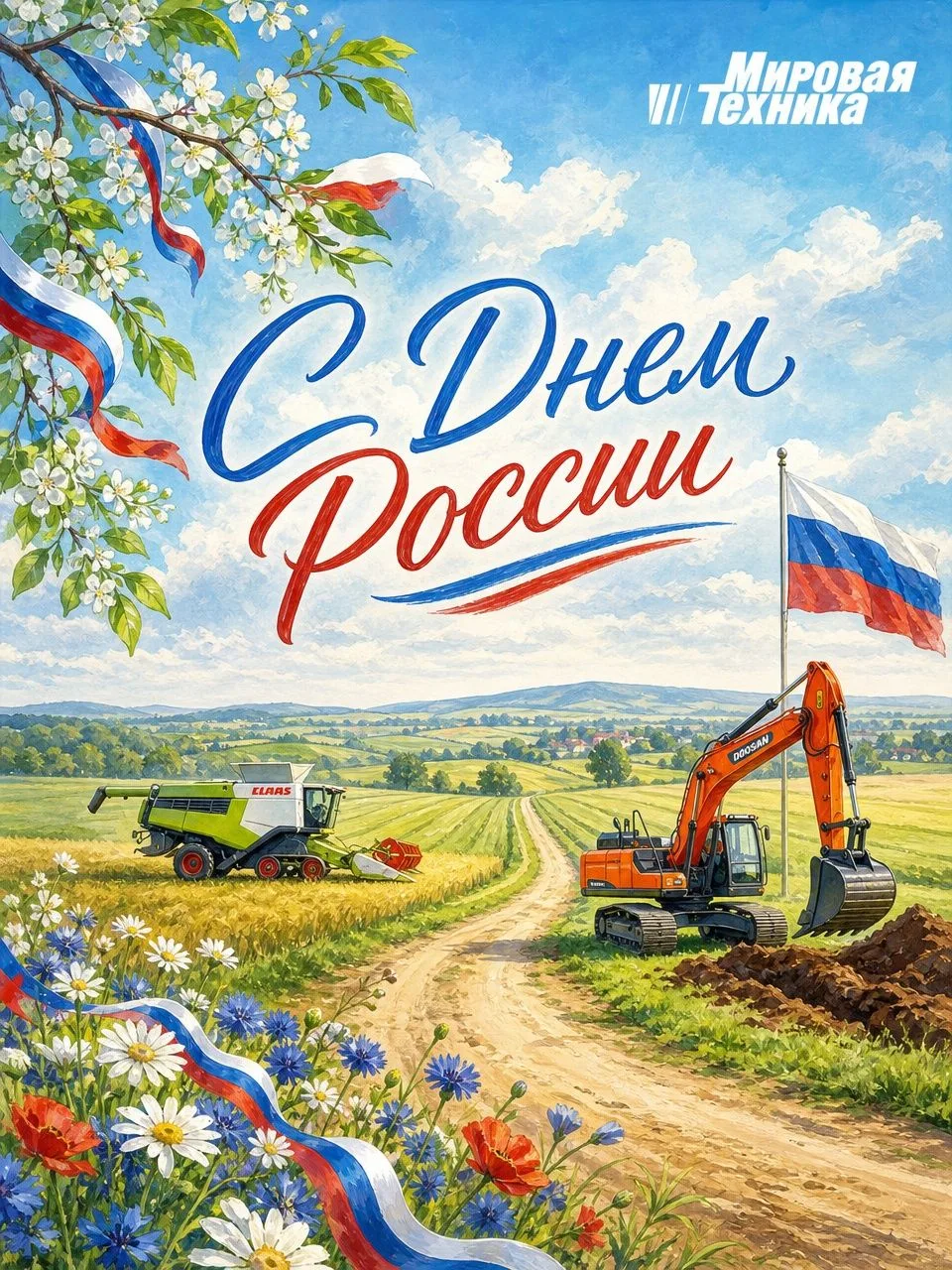 Дорогие друзья, коллеги и партнёры!

С Днём России! 🇷🇺

Желаем вам процветания, стабильности, душе