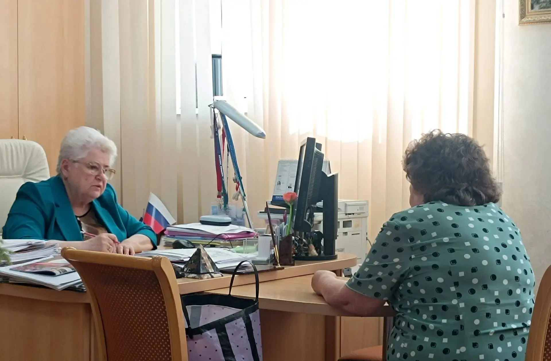 Прием  у гендиректора ООО "ГУК-Краснодар " Людмилы Головченко традиционно был посвящён обсуждению ос