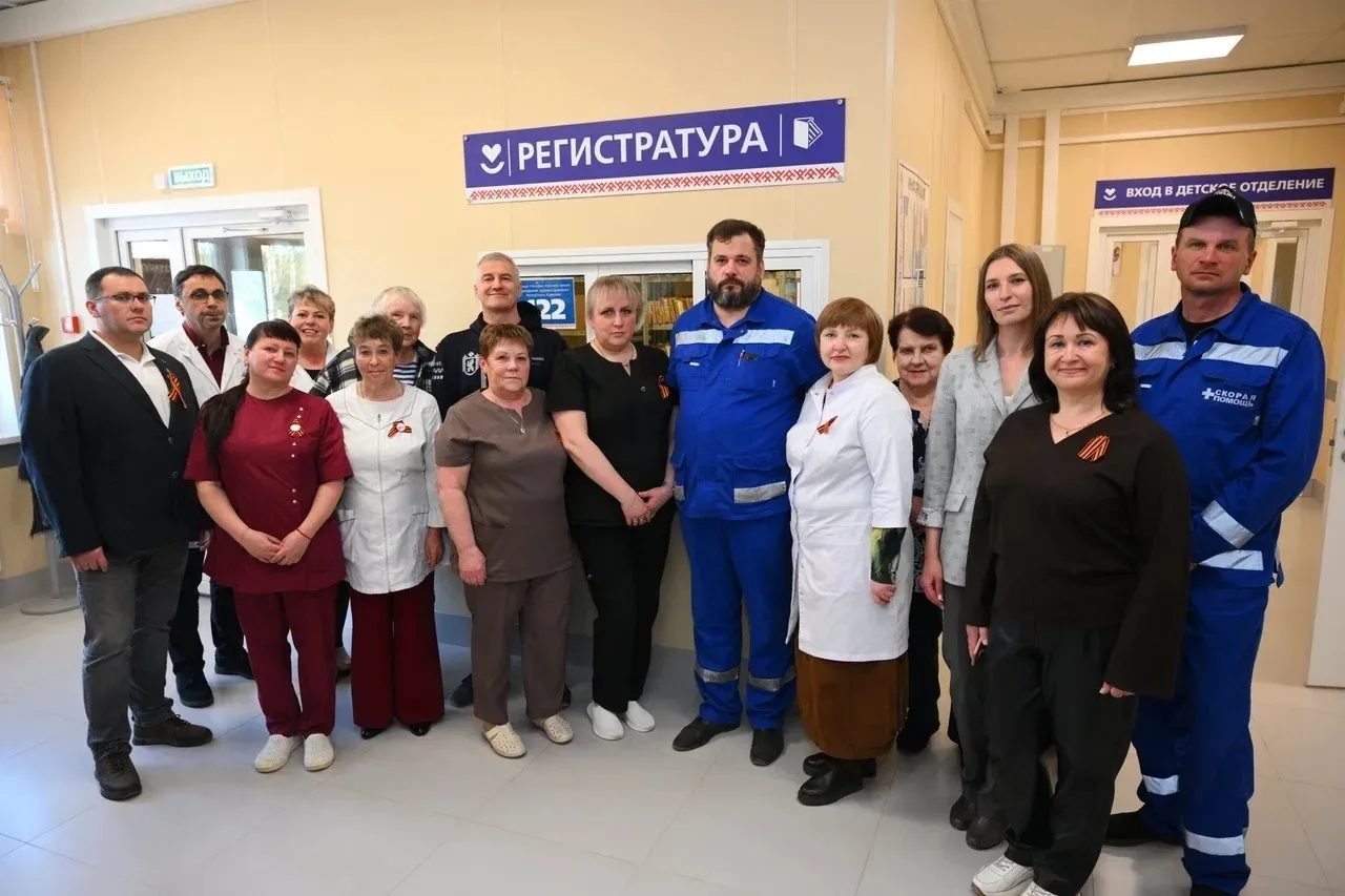 ⚡ ВАЖНЫЙ ГОСТЬ В НОВОЙ АМБУЛАТОРИИ 🏥

8 мая, в преддверии великого праздника Дня Победы, Глава Респ