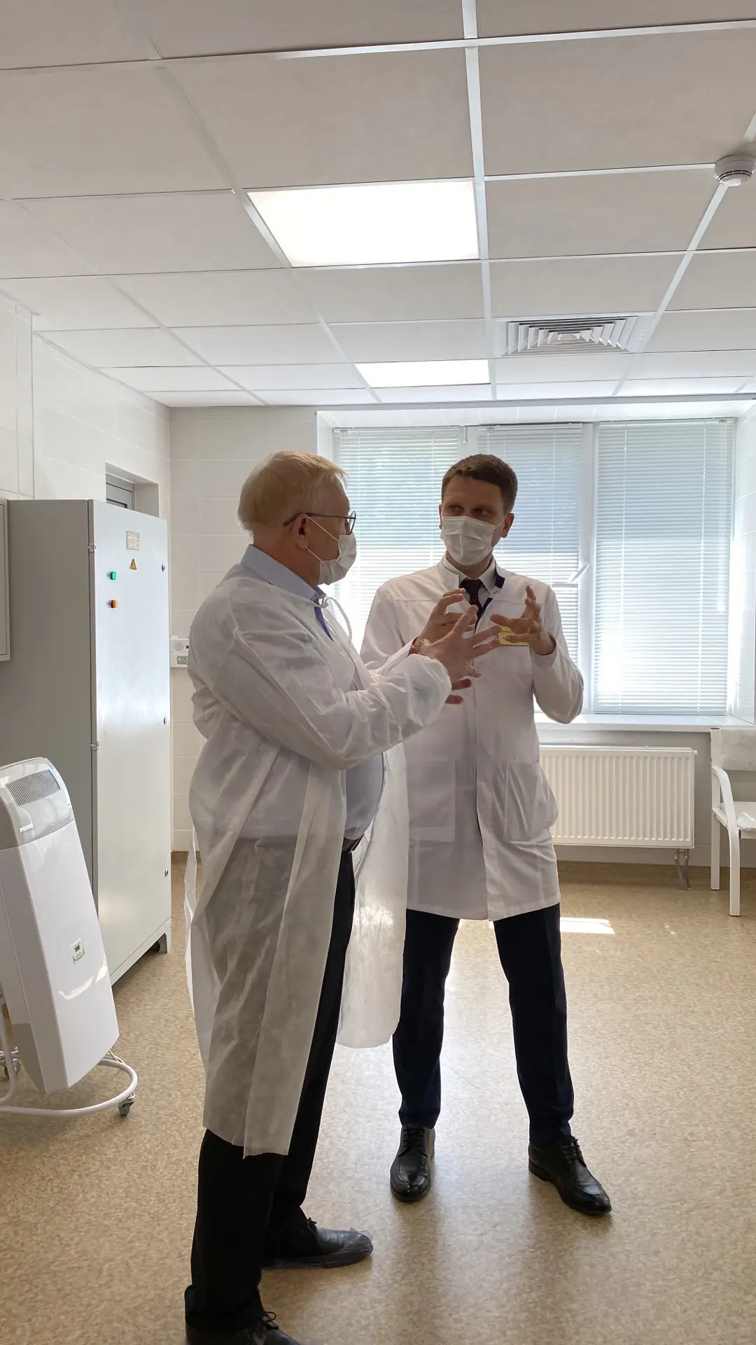 Сегодня Елабужскую ЦРБ с рабочим визитом посетил председатель комитета Госдумы Федерального Собрания