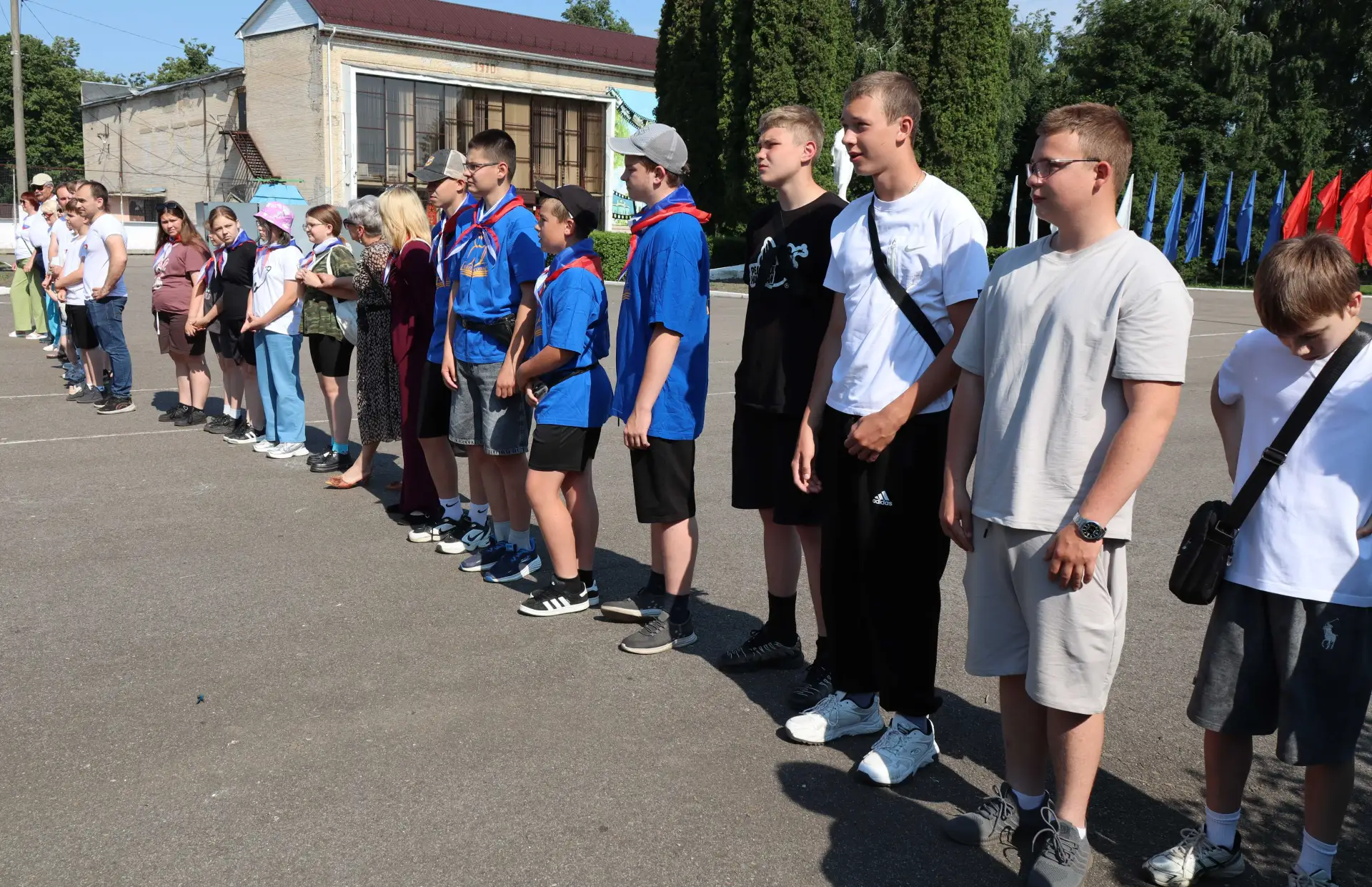Впервые в нашем районе прошло интерактивное путешествие «12 троп России» под девизом «Яркая, разная,