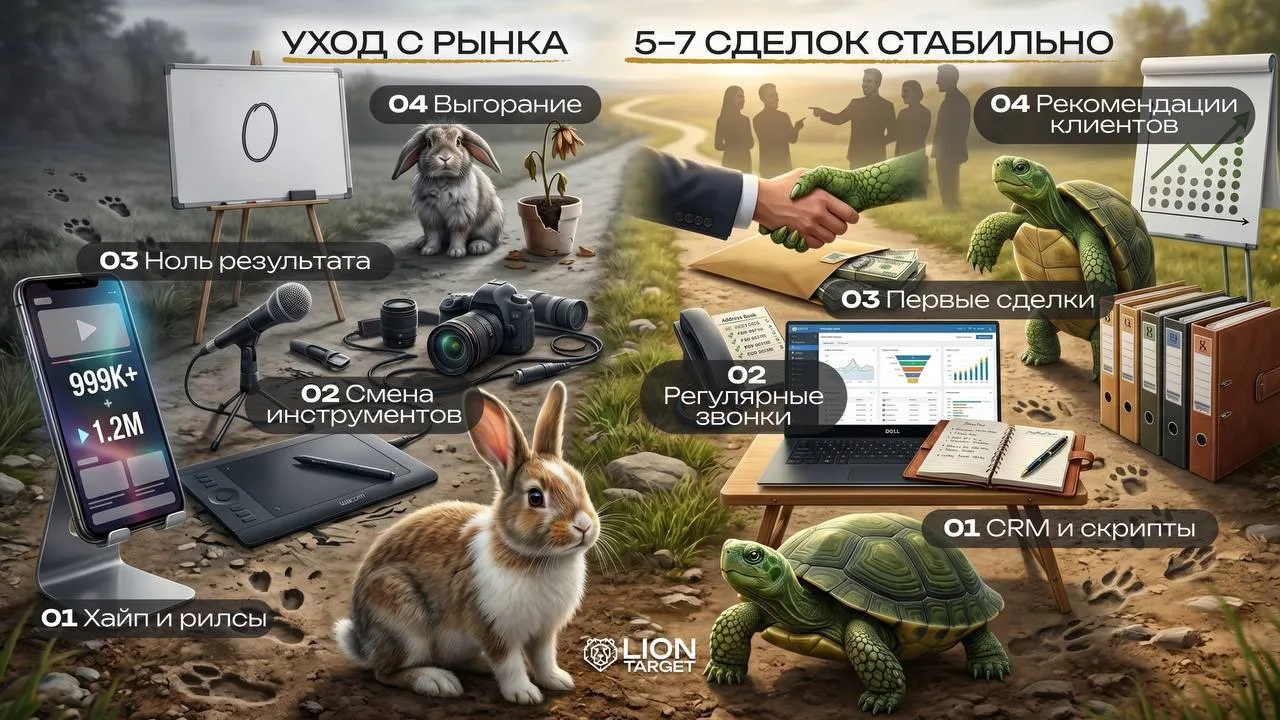 Почему черепаха обгоняет зайца?

В недвижке есть два типа людей.

🐢Черепахи. Они заполняют каждую к