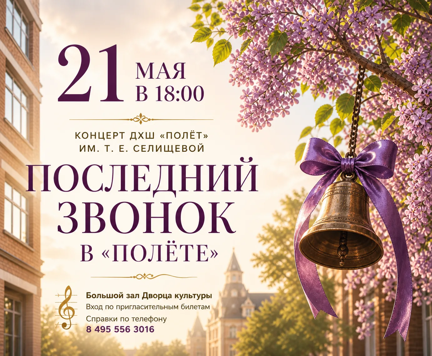 До "Последнего звонка" осталось меньше недели! ❤