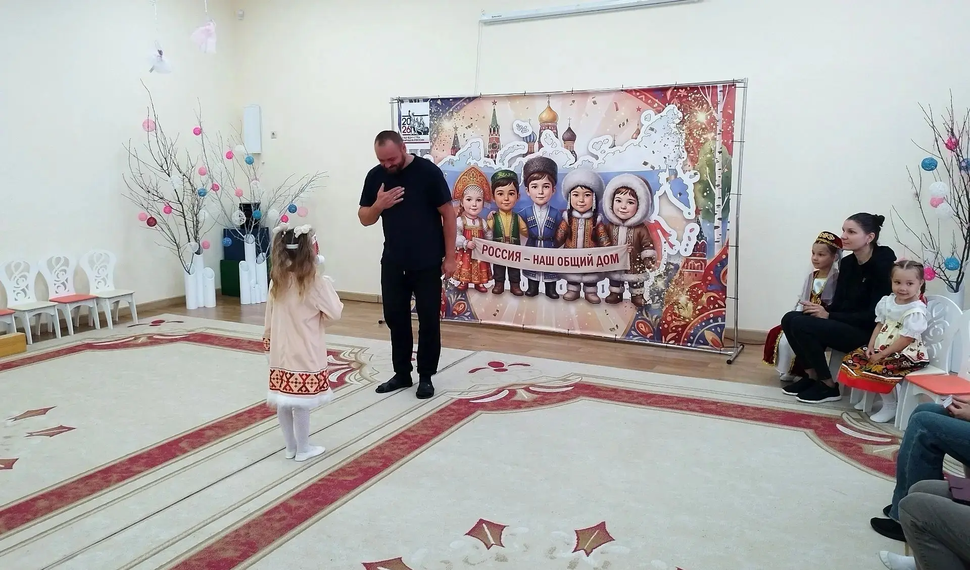 Фестиваль игр народов России: путешествие по просторам нашей страны! 
Сегодня в нашем детском саду с