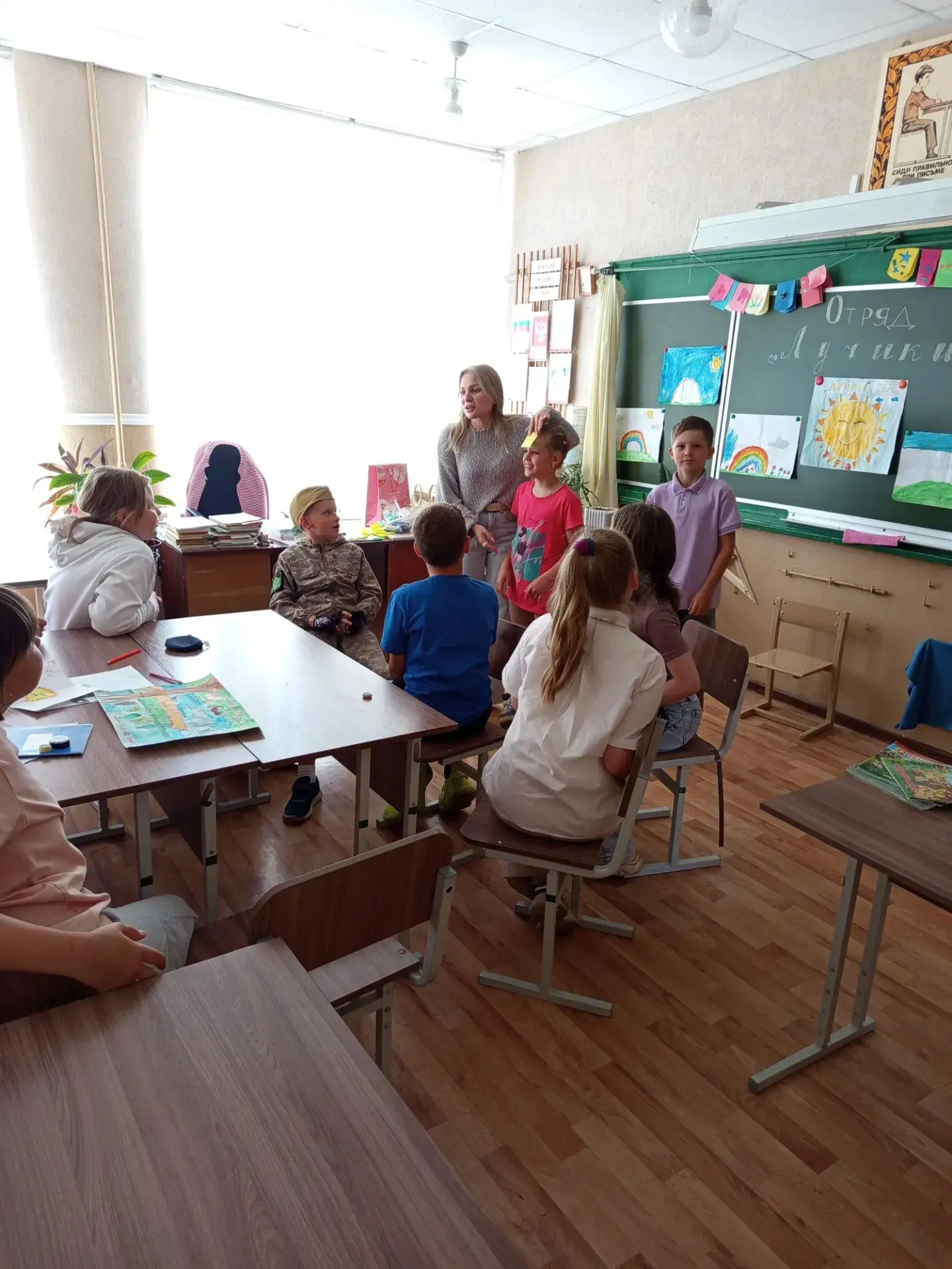 Педагоги Дома пионеров с удовольствием посетили детский лагерь, который распахнул свои двери на базе