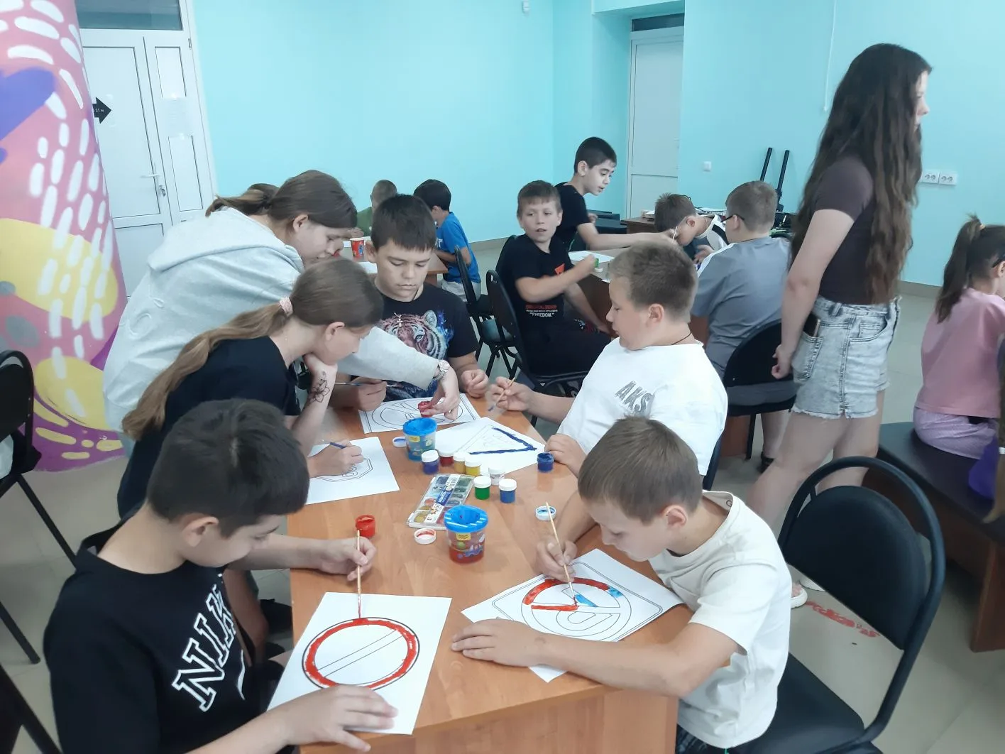 17 июня воспитанники летнего оздоровительного лагеря "Светлячок" приняли участие в мастер-классе "Мы